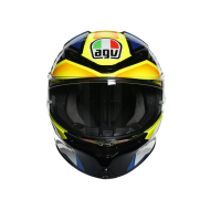 CASCA AGV K-6 S JOAN NEGRA/ALBASTRU/GALBEN