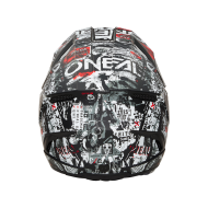 Casca motocross O'NEAL 3SERIES ATTACK BLACK/WHITE V.25