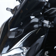 R&G RACING Indicator Adapter Kit Black Kawasaki