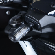 R&G RACING Indicator Adapter Kit Black Kawasaki