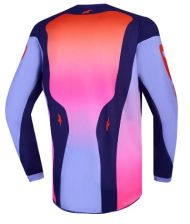 Παιδική φανέλα motocross Alpinestars FLUID HUNT PUR/PNK