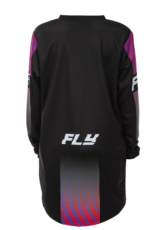 Bluză motocross pentru copii FLY RACING F-16 Youth - Negru/Roșu/Mov