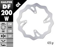 Disc frana fata Galfer WAVE FIXED 250x3mm DF200W