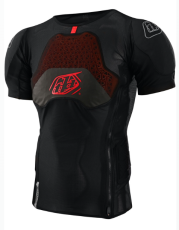 Vestă de protecție TROY LEE DESIGNS Stage Ghost D3O - Mânecă scurtă
