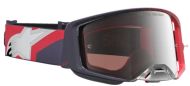 Motocross goggles ALPINESTARS SUPERTECH HITEN BLK RED MIR MIRROR-SILVER