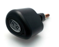 Protecții de protecție R&G RACING Aero Crash, negre, pentru Kawasaki ZX-6R/RR