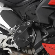 Crash pads R&G RACING Aero Crash Protectors Black Ducati Panigale V2 20-24