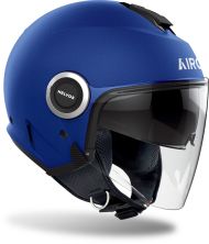 Kаска за скутер AIROH HELYOS BLUE MATT