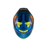 Helmet NEXX X.R3R ZIGER ORANGE/BLUE