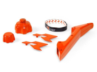 Kit accesorii pentru rezervor de benzină RACETECH R15 (portocaliu)