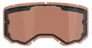 Double lens motocross goggles ALPINESTARS VISION 8-5-3 AFTRBRN