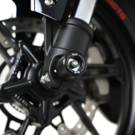 Protecții furcă R&G RACING - Negre CFMOTO 450SR 23-26