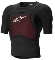 Tricou de protecție cu mânecă scurtă ALPINESTARS Bionic Plasma LT NEGRU/ALB