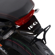 Suport pentru plăcuța de înmatriculare R&G RACING - Negru Honda CB650R/CBR650R