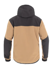 Jachetă textilă JOHN DOE HOOD XTM V3 RIP STOP SOFTSHELL DESERT/NEGRU