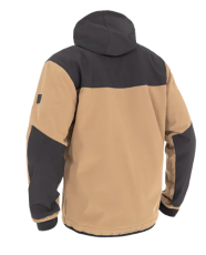 Jachetă textilă JOHN DOE HOOD XTM V3 RIP STOP SOFTSHELL DESERT/NEGRU