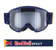 Motocross goggles Spect Red Bull Strive Double lens Blue clear