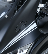 Oglindă retrovizoare R&G RACING - Negru Kawasaki ZX-10R 16-25
