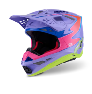 Motocross Helmet ALPINESTARS S-M10 JETT PURPLE/PINK