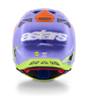 Motocross Helmet ALPINESTARS S-M10 JETT PURPLE/PINK
