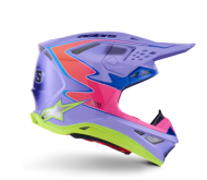 Motocross Helmet ALPINESTARS S-M10 JETT PURPLE/PINK