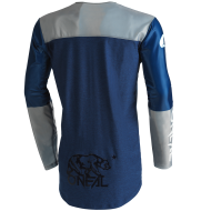 Tricou motocross O'NEAL MAYHEM HEXX V.22 ALBASTRU/GRIU