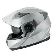 Ανοιγόμενο κράνος A-PRO LANCER SILVER