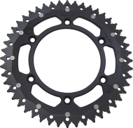 Two-component gear wheel MOOSE 1210-210-48 BLACK
