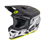 Motocross helmet O'NEAL 3SERIES HEAT BLACK/GRAY V.27