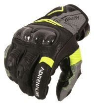 Mănuși ADRENALINE HEXAGON NEGRU/GRI/FLUO