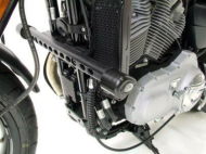 Dopuri de protecție R&G RACING Aero Crash Protectors Negre pentru Harley Davidson XR1200 08-14 /Sportster/X Sportster 09-11