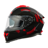 Helmet O'NEAL CHALLENGER LOOP BLACK/RED V.26