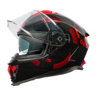 Helmet O'NEAL CHALLENGER LOOP BLACK/RED V.26