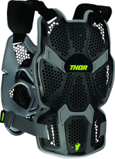 Armură de protecție THOR SENTINEL PRO NEGRĂ/VERDE NEON