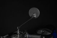 Left mirror MOON black-matte B GILLES M04-04-R-BD