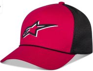 Καπέλο ALPINESTARS CRV BILL TRUCK AGELESS SHADOW ΜΑΥΡΟ/ΚΟΚΚΙΝΟ