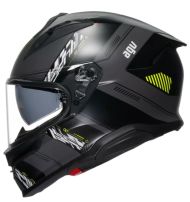 Cască AGV K7 MPLK KYBER GRI MAT/GALBEN FLUO