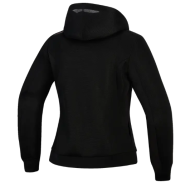 Γυναικεία μπλούζα φούτερ ALPINESTARS STELLA 4W ΧΡΩΜΙΟ SUPERAIR ΜΑΥΡΟ/CPR