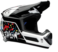 Cască motocross pentru copii THOR FLEET SPLAT NEGRU