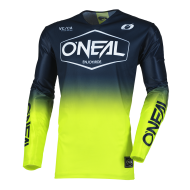 Tricou motocross O'NEAL MAYHEM HEXX ALBASTRU/GALBEN NEON V.25
