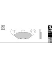 Μπροστινά/Πίσω Τακάκια Μοτοσικλέτας Galfer SEMI METAL FD303G1054