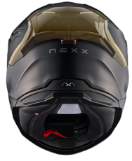Helmet NEXX Y100R SUBSONIC BLACK GOLD MATT