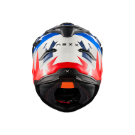 Cască de aventură NEXX Y.TRAVL PRIMAL BLUE RED