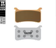Plăcuțe față pentru motociclete Galfer COMPOUND SINTERIZAT FD519G1375