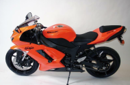 Protecții de protecție R&G RACING Aero Crash, negre, pentru Kawasaki ZX6R 07-12