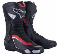 ALPINESTARS SMX-6 V3 BK/SI/RD Boots