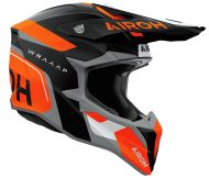 Cască motocross AIROH WRAAAP VISION Conquer PORTOCALIU MAT