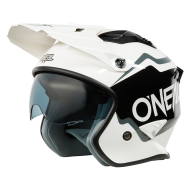 Casca moto O'NEAL VOLT CORP ALB/NEGRU V.25
