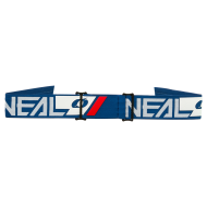 Motocross Goggles O'NEAL B-55 CRAM BLUE/WHITE - RADIUM BLUE
