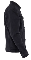 Jachetă textilă JOHN DOE MAVERICK RAW BLACK